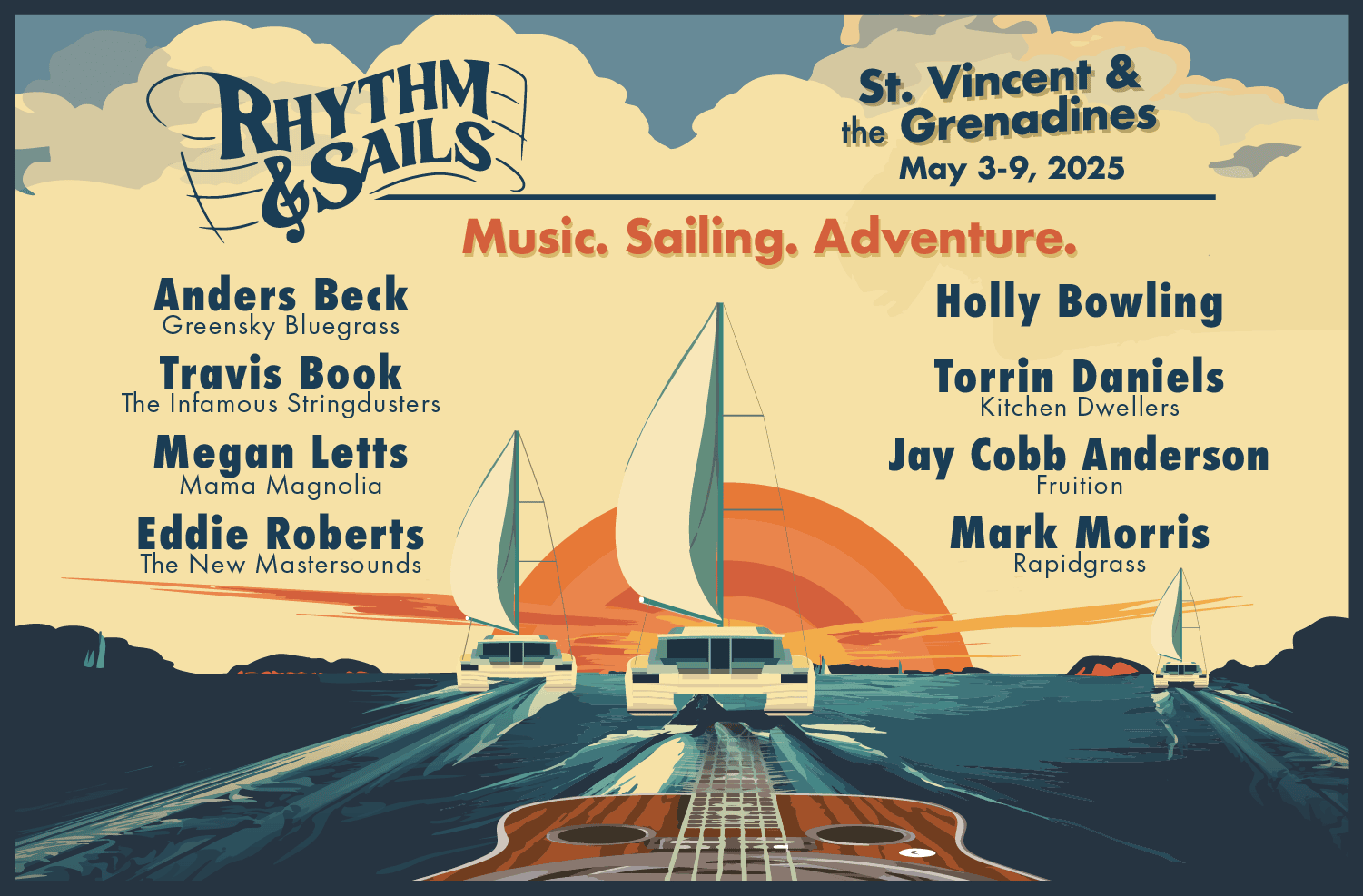 Rhythm & Sails Artist Lineup