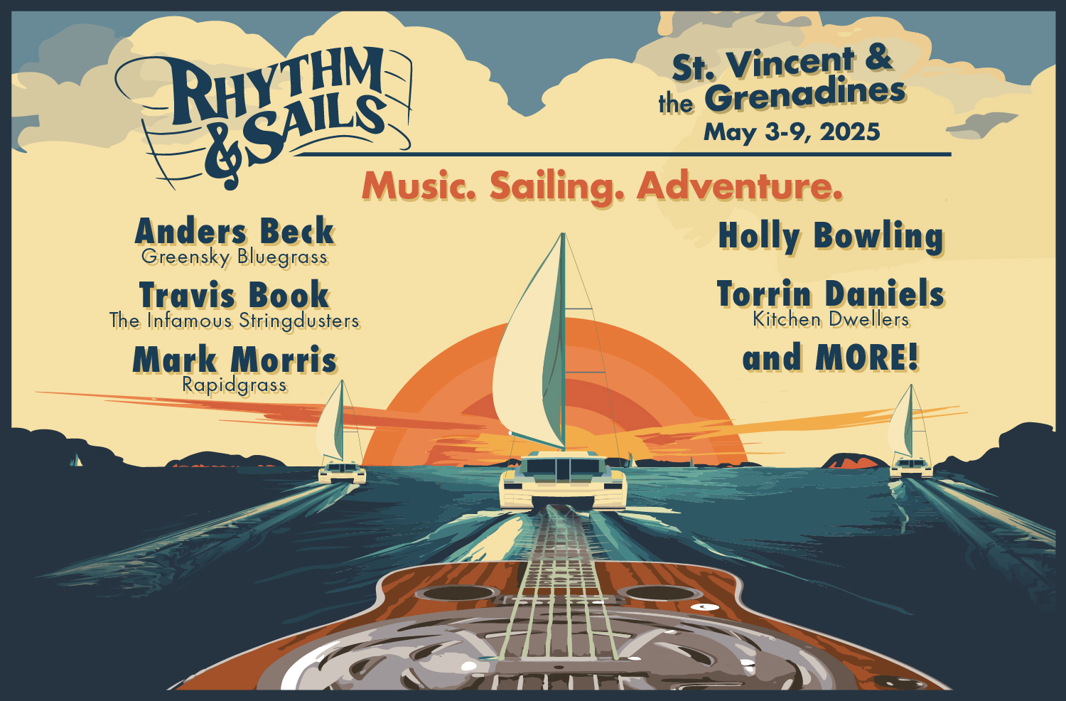 Rhythm & Sails 2025 Artist Lineup