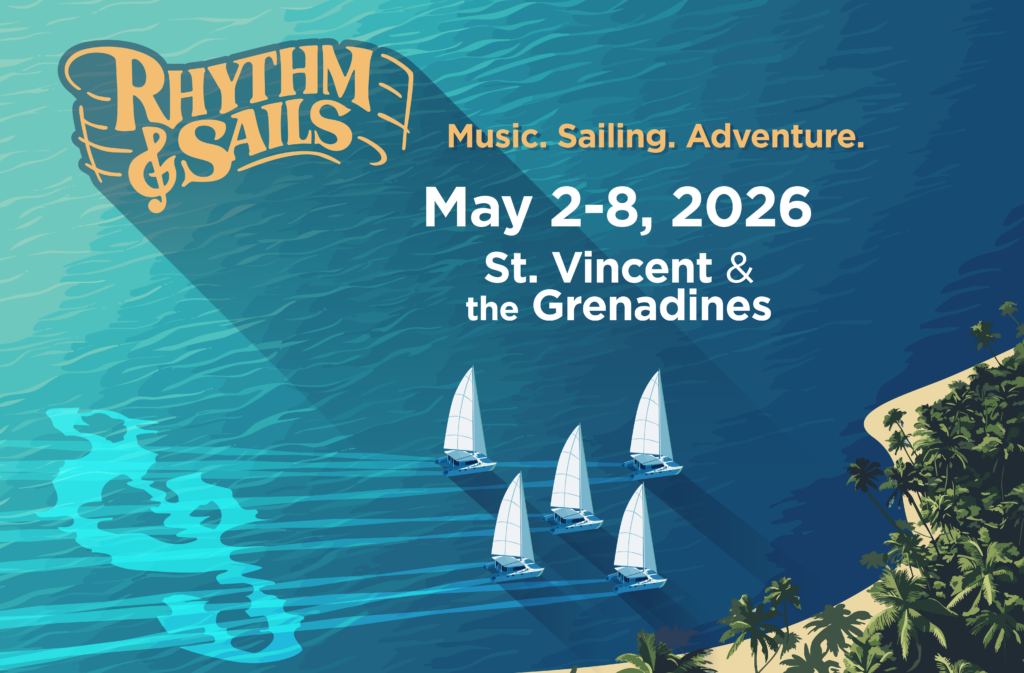 Rhythm & Sails next trip is May 2-8, 2026.